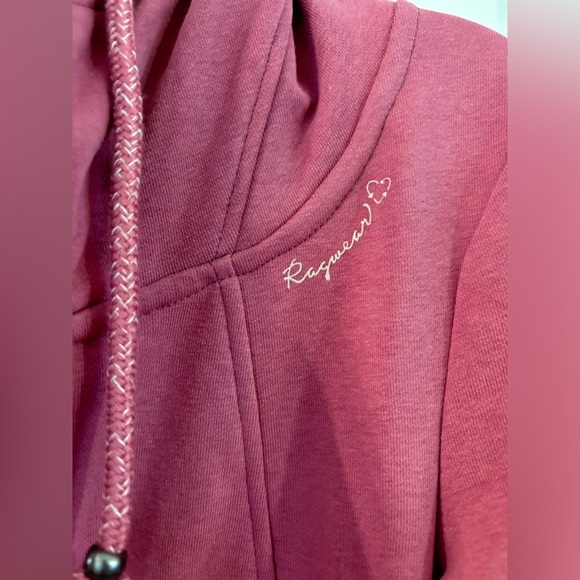 RAGWEAR LIBRIA REMAKE Women's Sweatshirt NWT in Raspberry Size US 4 (XS) - Picture 2 of 9